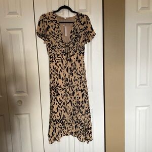 Leopard Poppy Dress